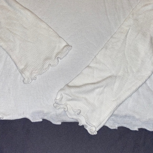 Abound Ivory Mock Neck Long Sleeve-Small - Picture 4 of 4